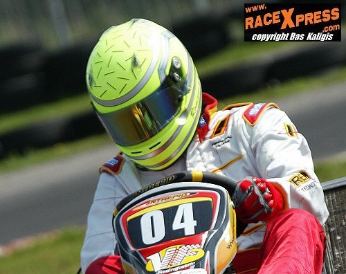 Romano de Ruit in actie!